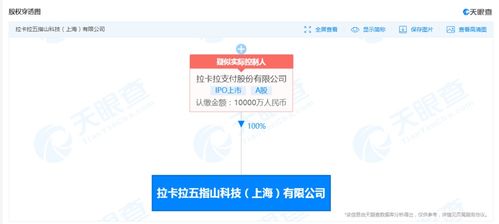 拉卡拉布局科技新賽道 五指山科技公司成立，注冊資本1億加碼信息系統(tǒng)集成服務(wù)